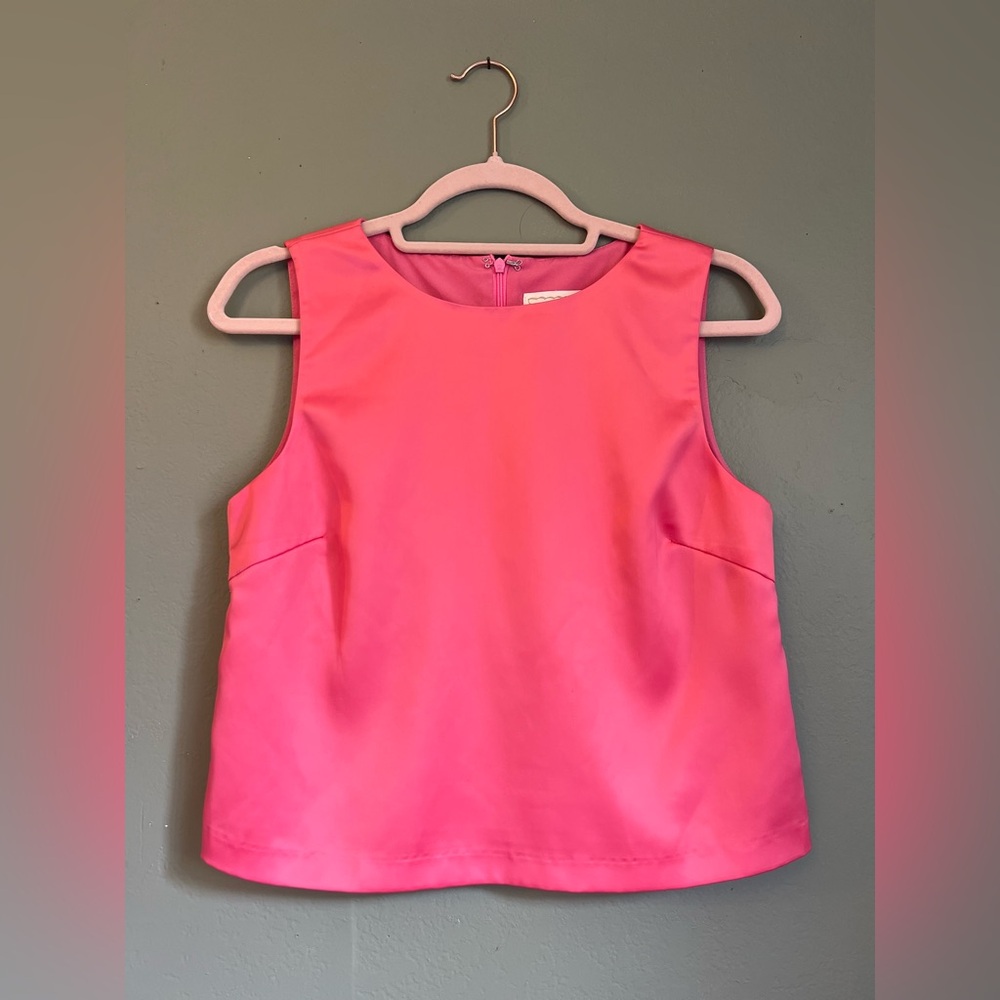 Flora Bea Nyc Catie Top in Pink Sea
